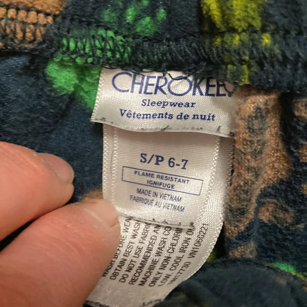 Cherokee Kids Fleece Pajama Bottoms